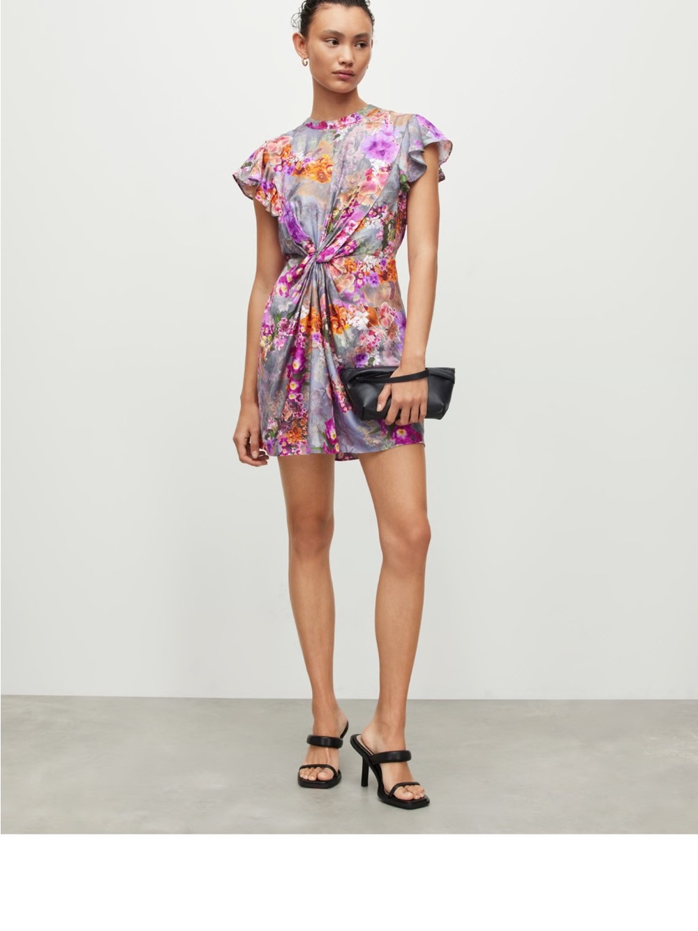 All SAINTS JEMILLE LUCIA DRESS IN
PEACE PINK